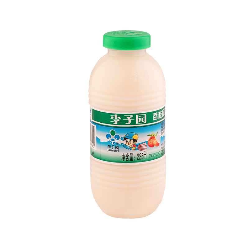 荔枝風(fēng)味乳飲料，單瓶?jī)艉?25ml