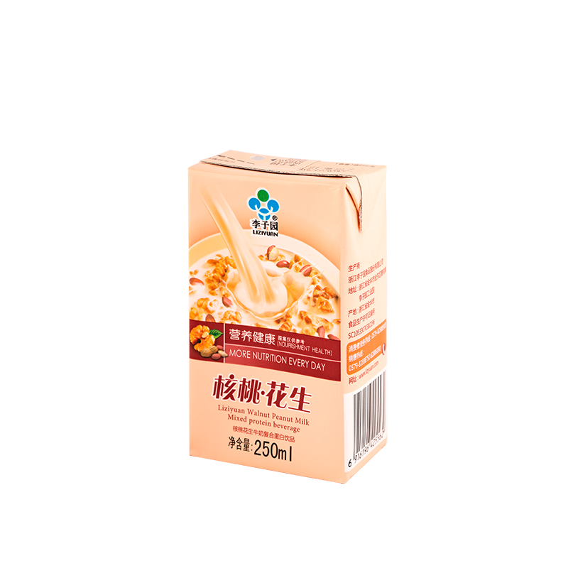 核桃花生牛奶復合蛋白飲品，單瓶凈含量250ml